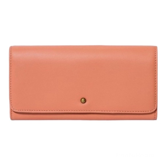 Universal Thread Trifold Wallet in Peachy Pink - Picture 1 of 12